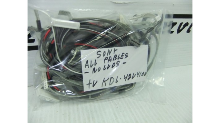 Sony KDL-42V4100 tv all cables